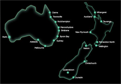 blank map of australia and surrounding islands. lank map of australia and