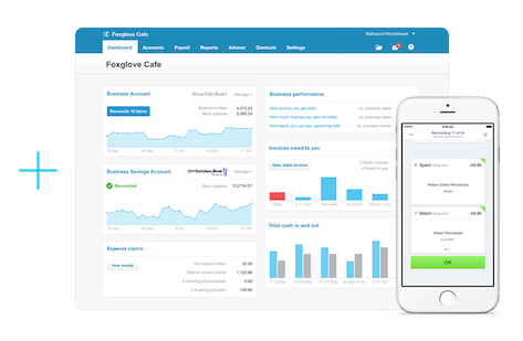 Xero screen shot