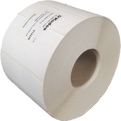 Thermal Direct Label 2 Across Permanent 35x25 Roll of 4,000-rolls---2-across-Kudos Solutions Limited