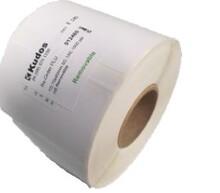 Thermal Direct Label 1 Across Removable 70 x 40 Roll of 1,000-rolls---1-across-Kudos Solutions Limited