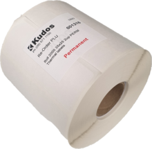 Thermal Direct Label  2 Across Permanent  35 x 25  Roll of 2,000-rolls---2-across-Kudos Solutions Limited