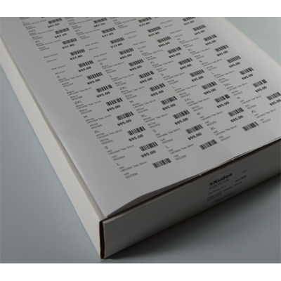 A4 Laser Labels  Small Permanent  41x19  14,000 labels-laser-Kudos Solutions Limited