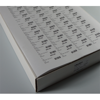 A4 Laser Labels Small Removable  41x19  14,000 Labels-laser-Kudos Solutions Limited